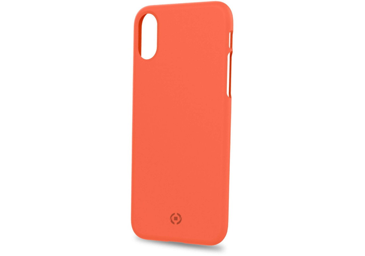 Coque Shock pour iPhone X/Xs - Protection Élégante en Orange - CE 749707 - Celly