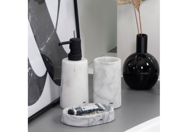 Distributeur de Savon Varda - Marbre Élégant 250 ml - KE 200274 - Kela Badkamer 2