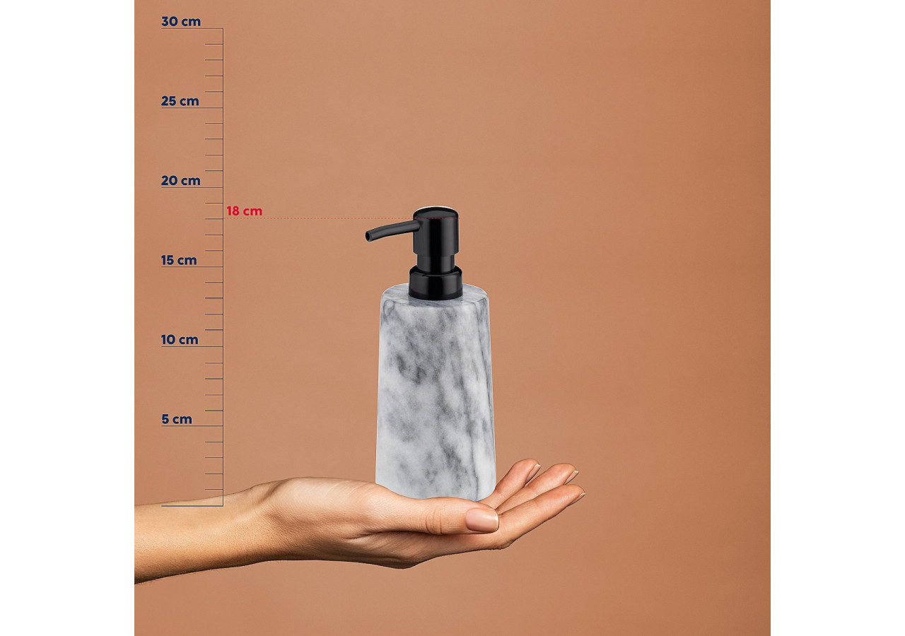 Distributeur de Savon Varda - Marbre Élégant 250 ml - KE 200274 - Kela Badkamer