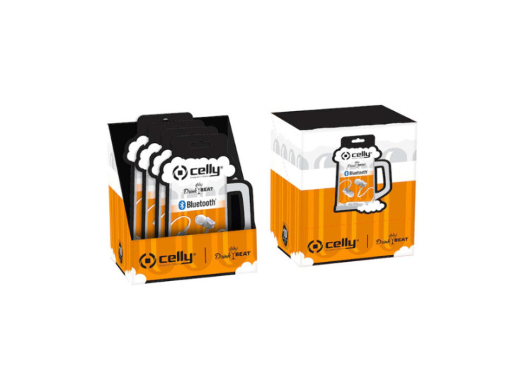 Casque In-Ear Bluetooth DrinkBeat - CE 188469 - Celly 2