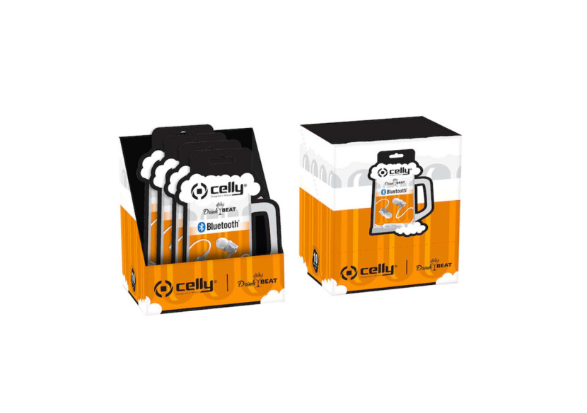 Casque In-Ear Bluetooth DrinkBeat - CE 188469 - Celly