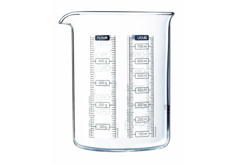 Mètre Verre Classic Prepware 0,75L - Précision et hygiène - PY 024372 - Pyrex