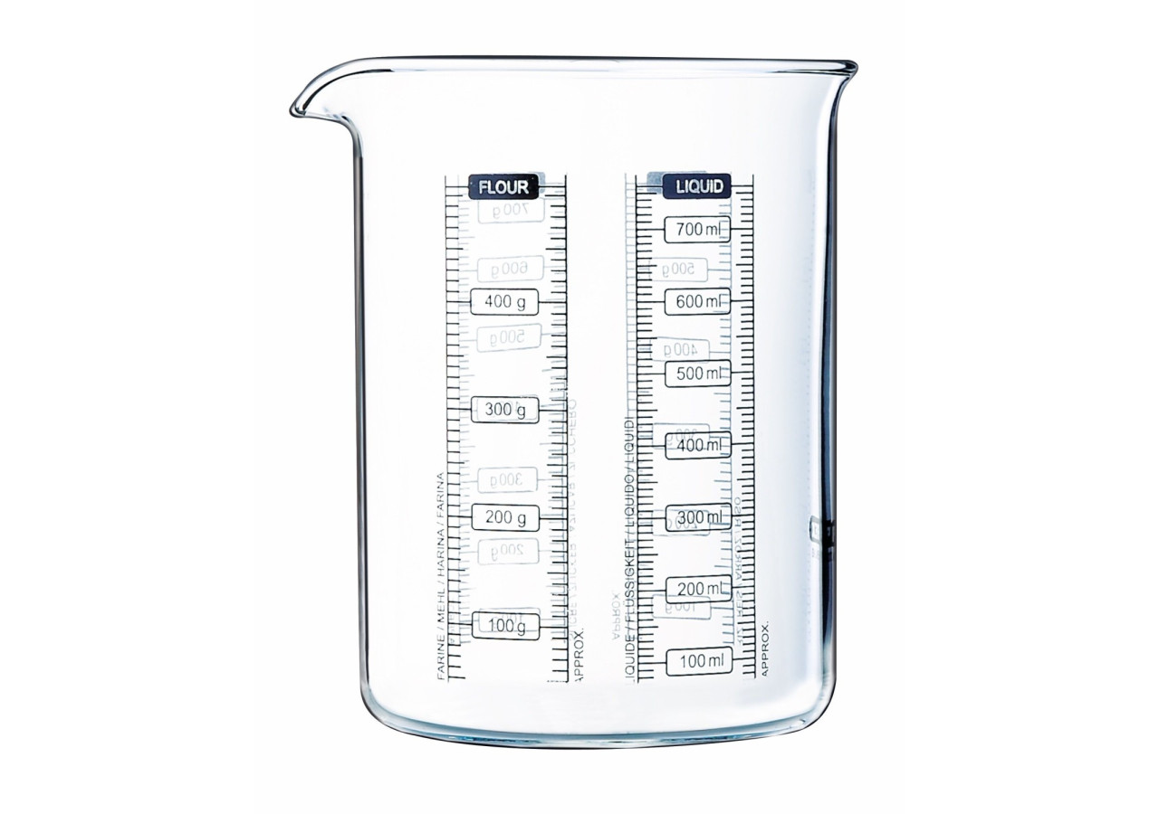 Mètre Verre Classic Prepware 0,75L - Précision et hygiène - PY 024372 - Pyrex