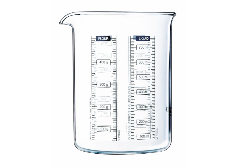 Mètre Verre Classic Prepware 0,75L - Précision et hygiène - PY 024372 - Pyrex