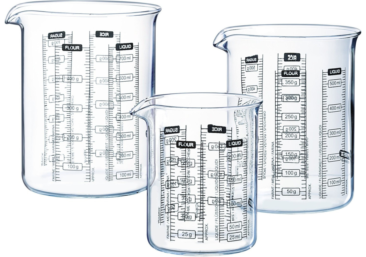 Mètre Verre Classic Prepware 0,75L - Précision et hygiène - PY 024372 - Pyrex