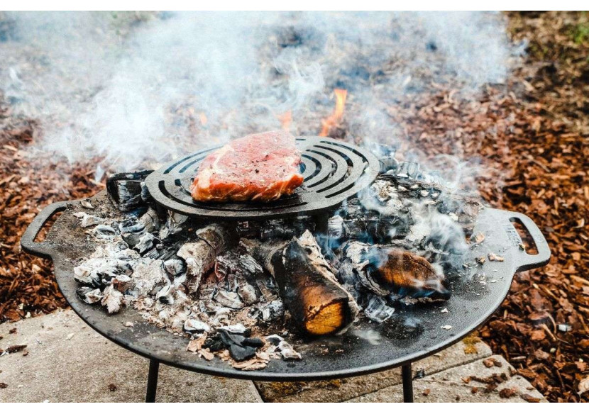 Plaque de Cuisson et Brasero 44 cm - Polyvalente et durable - VH 150726 - Valhal Plaque de Cuisson et Brasero 44 cm - Polyvalente et durable - VH 150726 - Valhal