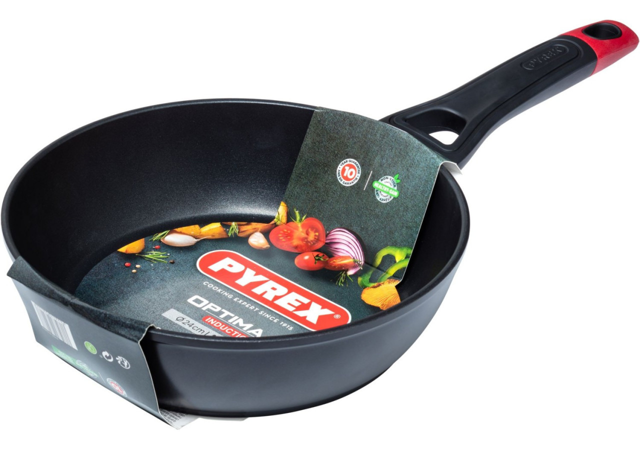 Wok Optima 24 cm - Performance antiadhésive - PY 284288 - Pyrex