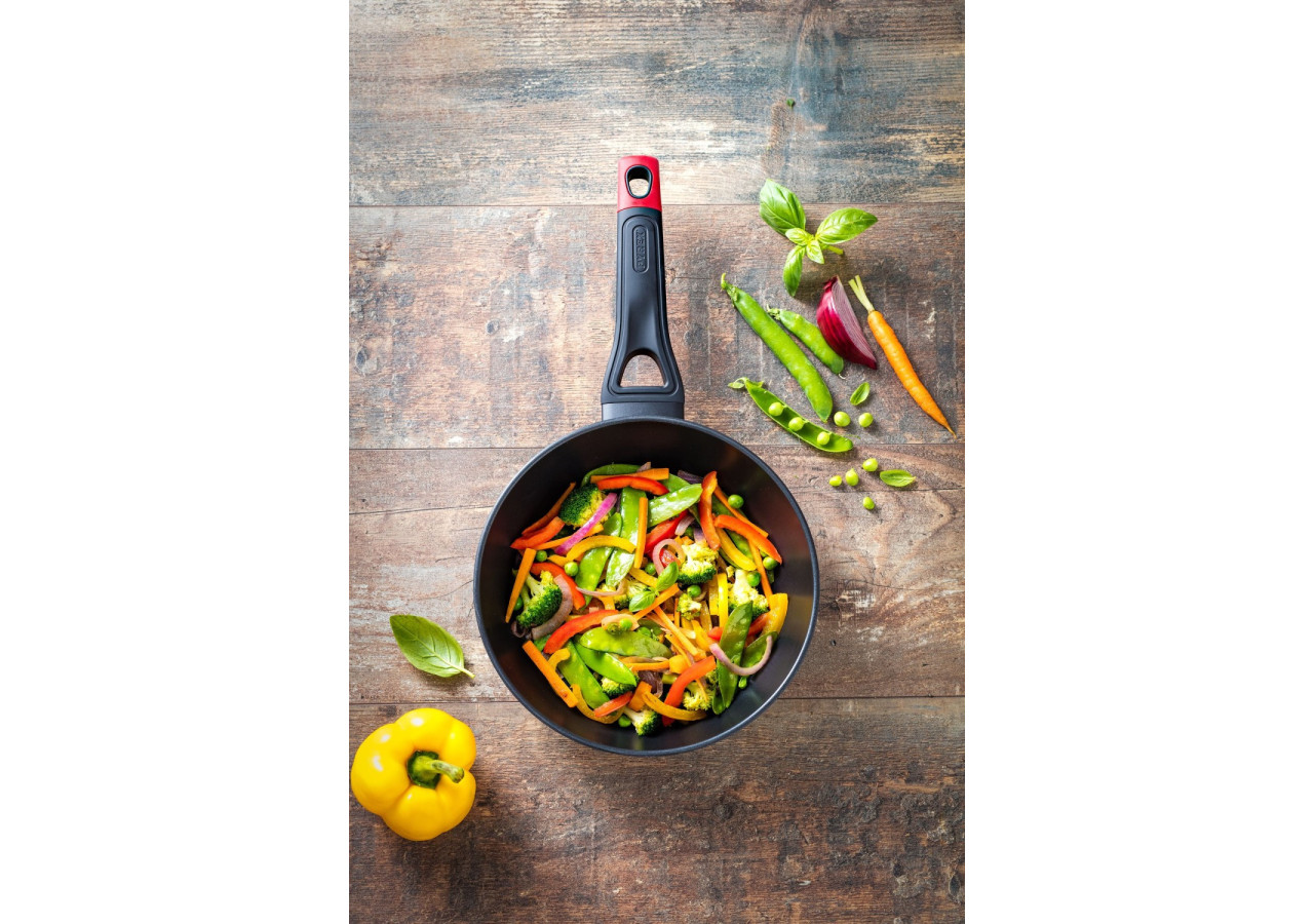 Wok Optima 24 cm - Performance antiadhésive - PY 284288 - Pyrex