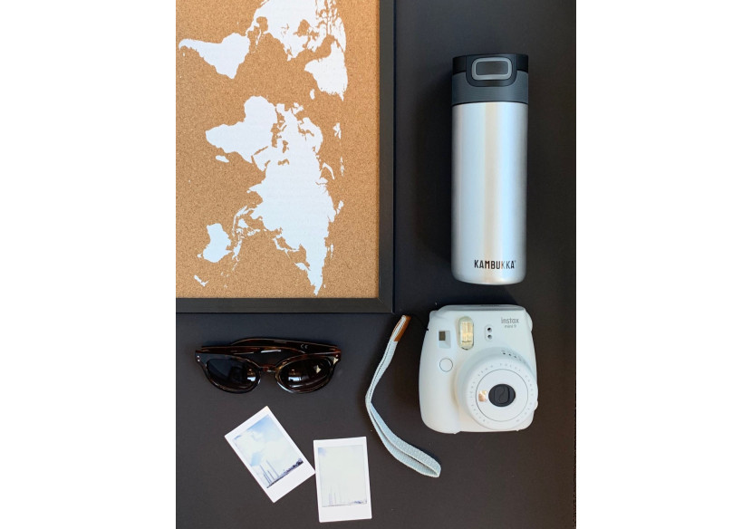 Bouteille Isotherme Etna 500 ml - Design Argenté et Étanche - KA 141137 - Kambukka Bouteille Isotherme Etna 500 ml - Design Argenté et Étanche - KA 141137 - Kambukka