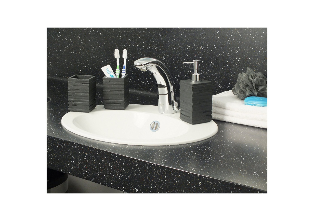 Gobelet de Salle de Bain Posidon - Design Élégant en Polyresin - KE 202513 - Kela Badkamer