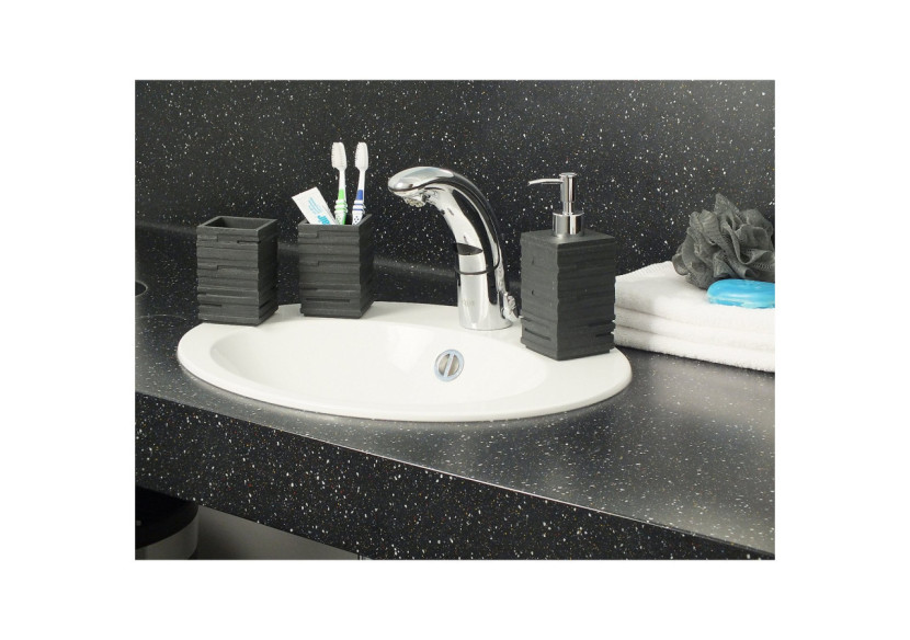 Gobelet de Salle de Bain Posidon - Design Élégant en Polyresin - KE 202513 - Kela Badkamer Gobelet de Salle de Bain Posidon - Design Élégant en Polyresin - KE 202513 - Kela Badkamer