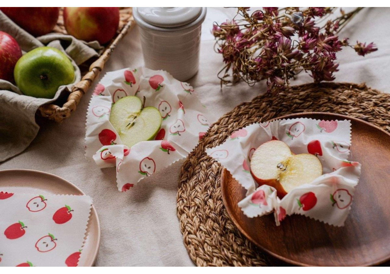 Film Alimentaire en Cire d'Abeille - Modèle Pastèque - BW 742833 - Bee's Wax