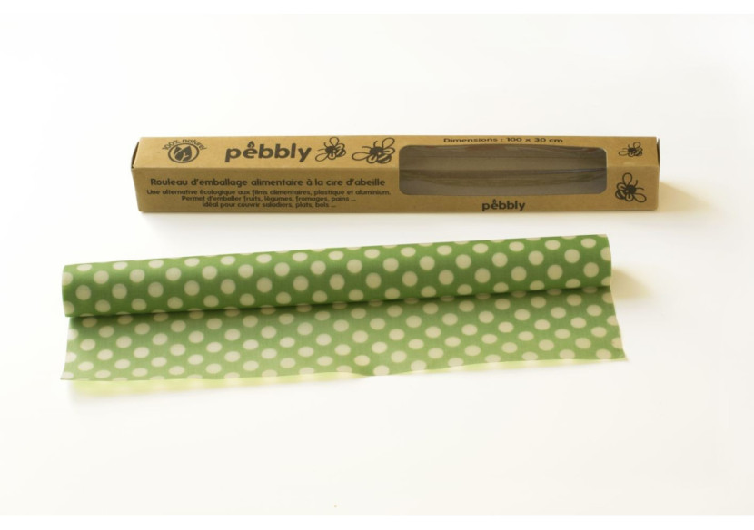 Rouleau de Cire d'Abeille - 30 x 100 cm Pratique - PE 814360 - Pebbly