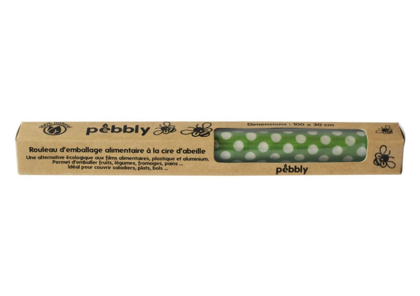 Rouleau de Cire d'Abeille - 30 x 100 cm Pratique - PE 814360 - Pebbly