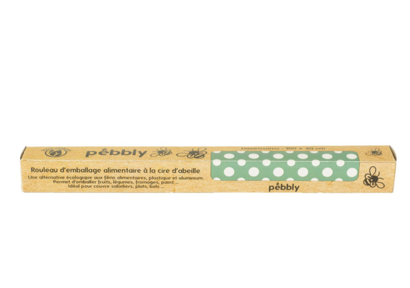 Rouleau de Cire d'Abeille - 30 x 100 cm Pratique - PE 814360 - Pebbly