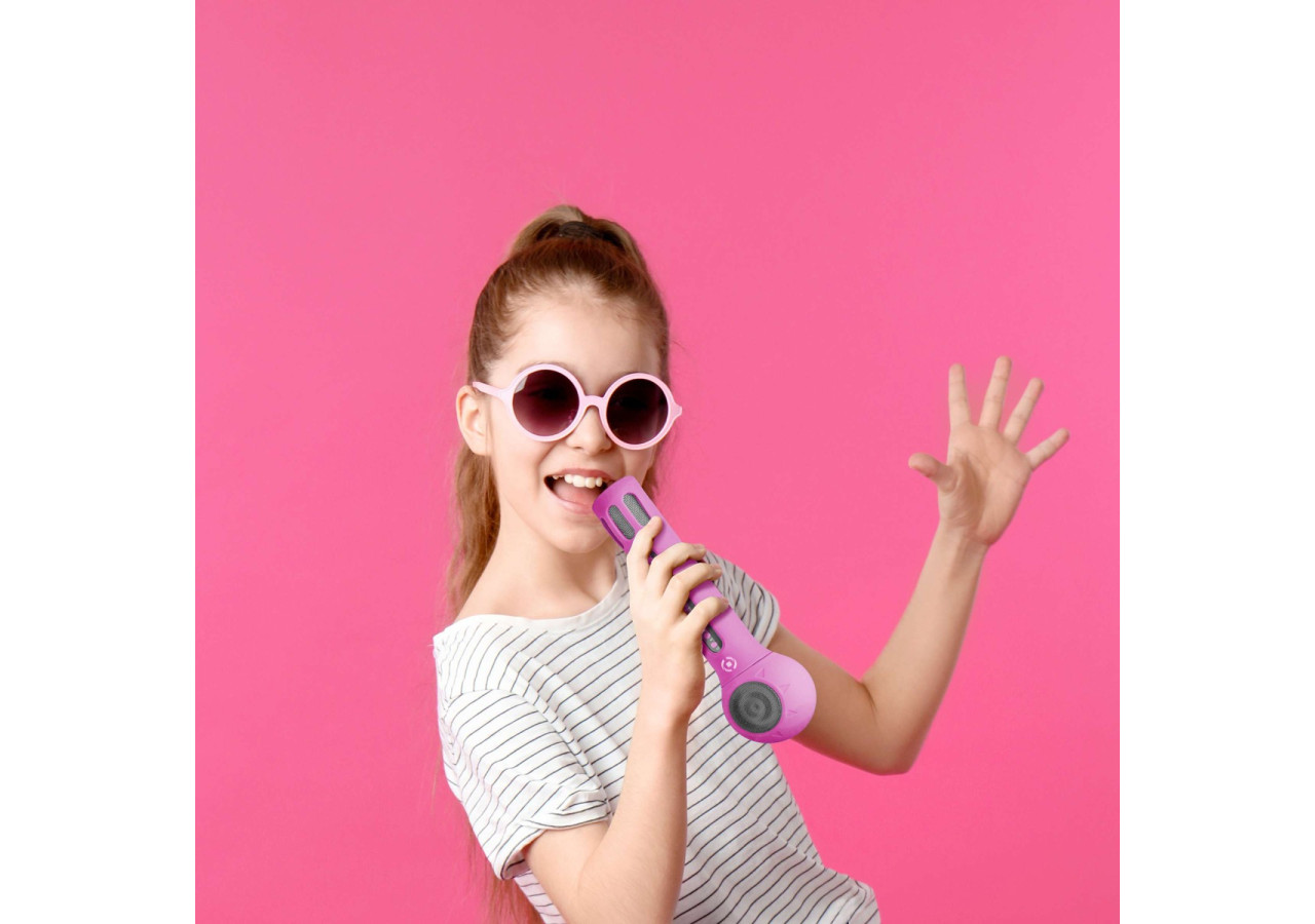 Microphone Celly Tech for Kids - Bluetooth et Haut-parleur 3 Watt - CE 752639 - Celly