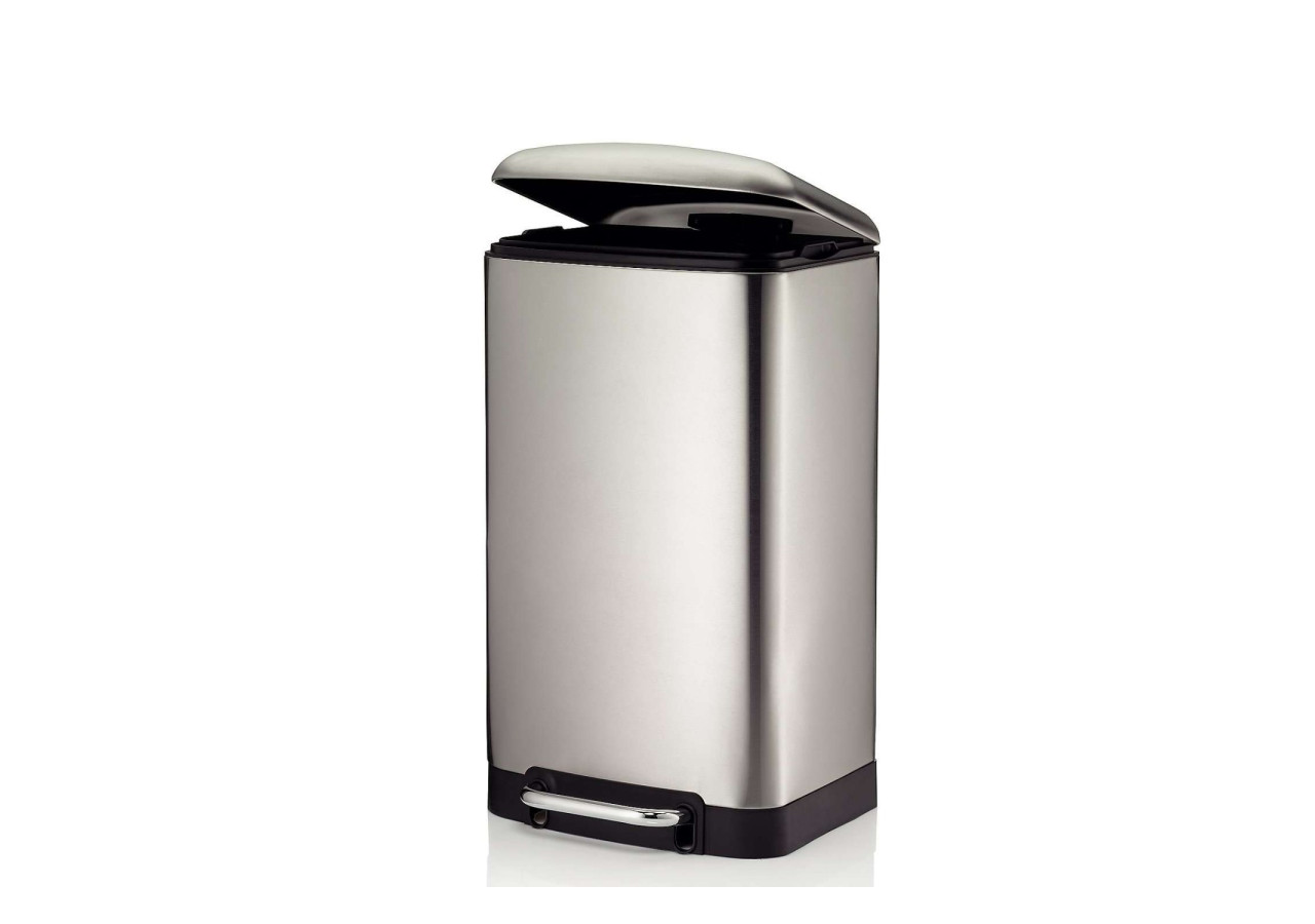 Poubelle Pédale Davino 30 Litres - Design Élégant et Silencieux - KE 109034 - Kela Badkamer