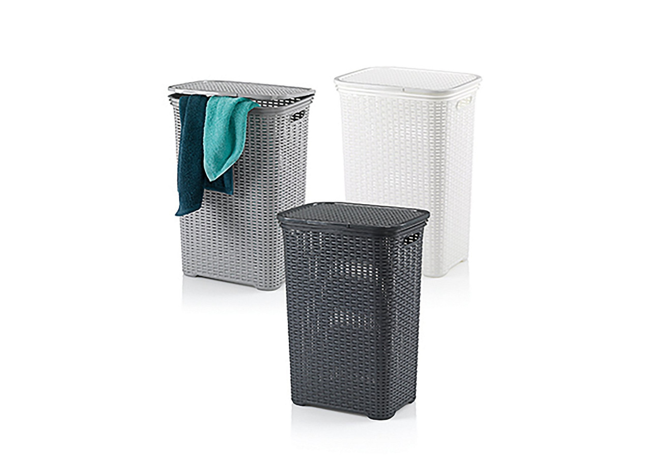 Corbeille à Linge Brasilia 60L - Polyvalente et Élégante - KE 234125 - Kela Badkamer