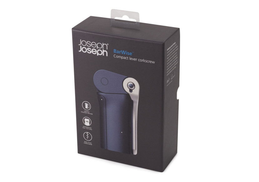 Tire-Bouchon Compact BarWise - Pratique et Élégant - JJ 200997 - Joseph Joseph Tire-Bouchon Compact BarWise - Pratique et Élégant - JJ 200997 - Joseph Joseph