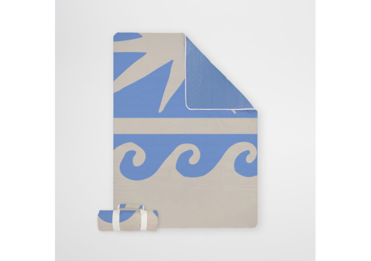 Tapis de pique-nique Sunnylife - Imprimé Le Med 140 x 175 cm - SL 056448 - Sunnylife