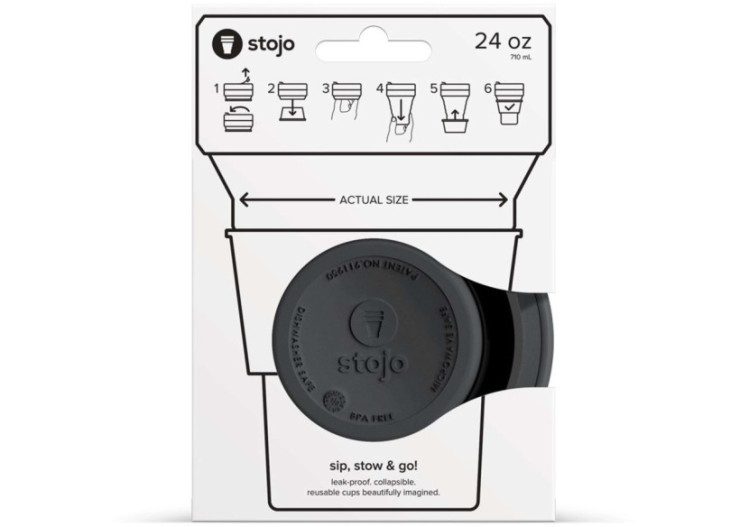 Gobelet Stojo Titan - 710 ml pliable en carbone - ST 834220 - Stojo 2