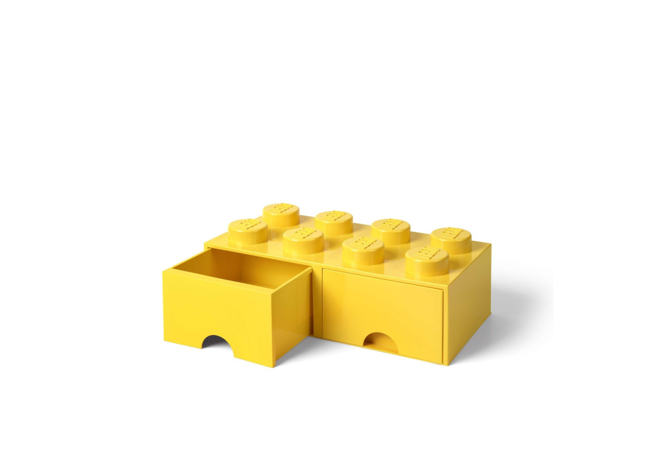 Boîte de rangement LEGO - 2 tiroirs Brick 8 - RC 029524 - Lego