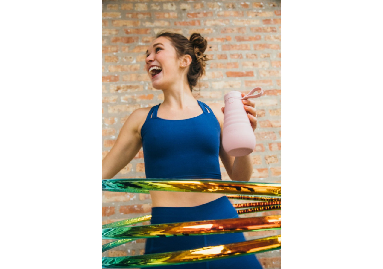 Bouteille Sport Stojo - 590 ml, Pliable et Léger - ST 130158 - Stojo
