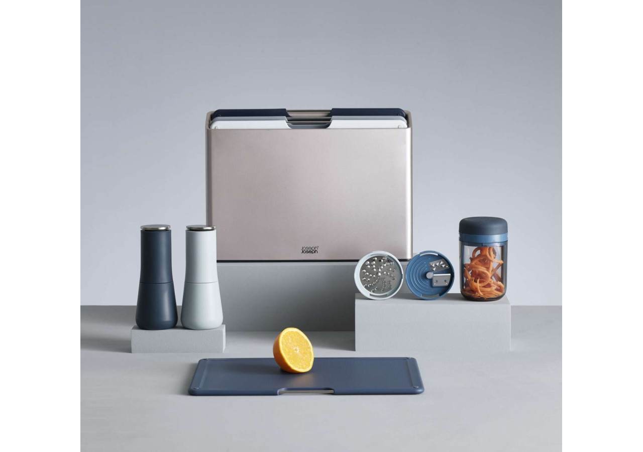 Ensemble de Bols et Cuillères Mesure - 9 Pièces, Pratique et Économiseur d'Espace - JJ 000184 - Joseph Joseph