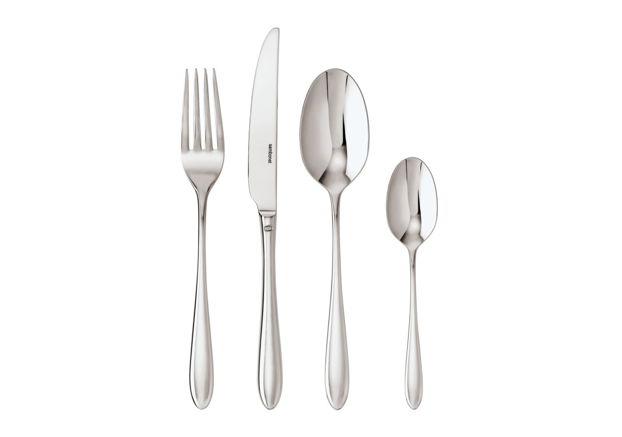 Set de Couverts Dream - 24 Pièces en Acier Inoxydable, Élégance et Durabilité - SA 659744 - Sambonet