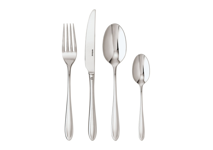 Set de Couverts Dream - 24 Pièces en Acier Inoxydable, Élégance et Durabilité - SA 659744 - Sambonet Set de Couverts Dream - 24 Pièces en Acier Inoxydable, Élégance et Durabilité - SA 659744 - Sambonet