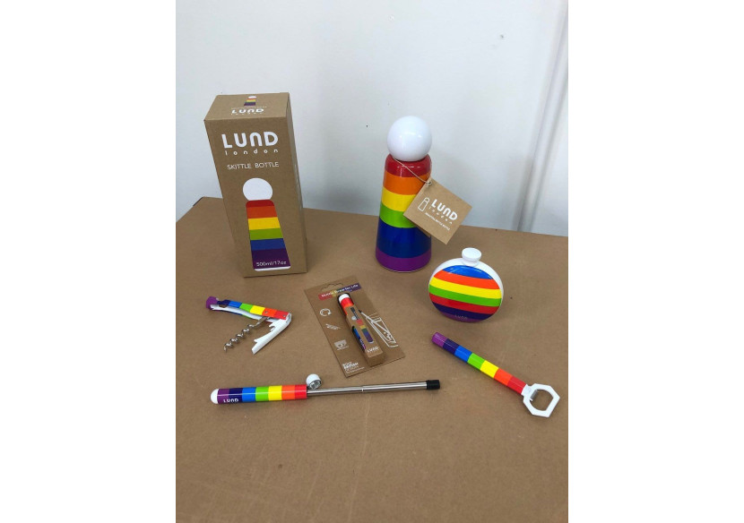 Paille Réutilisable Skittle Barware - Acier Inoxydable Multicolore - LD 692095 - Lund