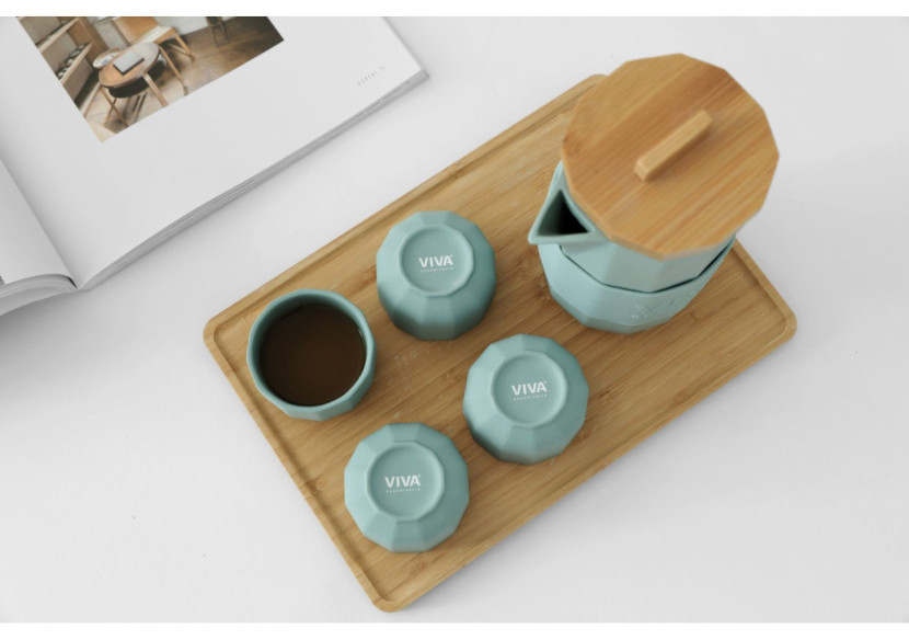 Set de Thé Luxe Alexander - Théière, Tasses et Accessoires - VI 772469 - Viva