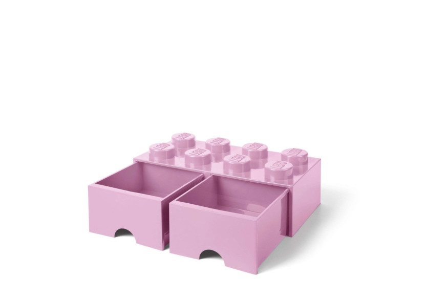 Boîte de Rangement avec 2 Tiroirs Brick 8 - Fun et Pratique - RC 029579 - Lego Boîte de Rangement avec 2 Tiroirs Brick 8 - Fun et Pratique - RC 029579 - Lego