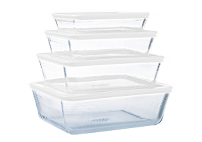Set de 4 Bols Cook & Freeze - Verre borosilicaté résistant de -40°C à 300°C - PY 285438 - Pyrex Set de 4 Bols Cook & Freeze - Verre borosilicaté résistant de -40°C à 300°C - PY 285438 - Pyrex