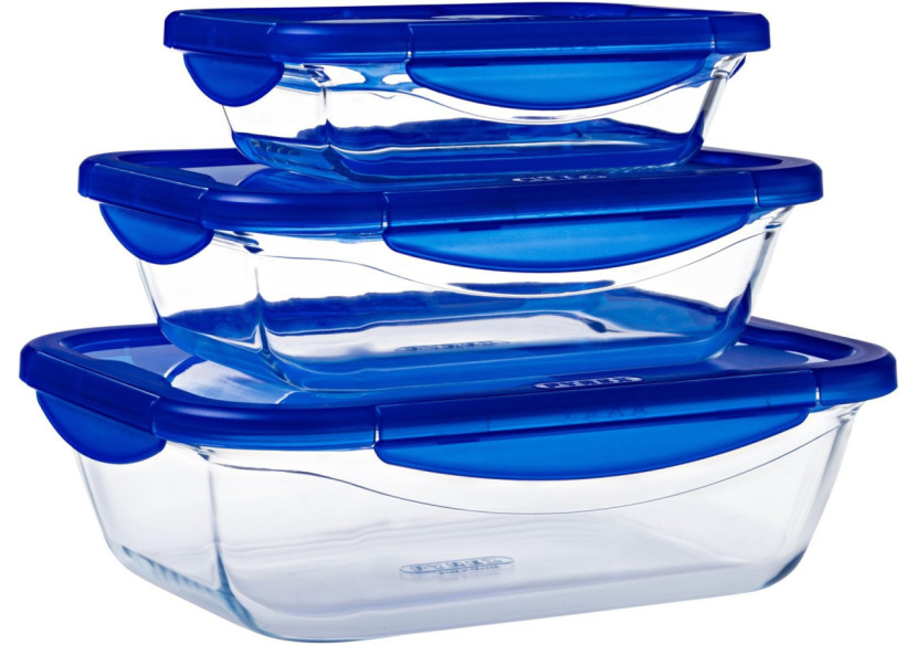 Bols Cook & Go Rectangulaire - 3,3L en verre borosilicaté - PY 275071 - Pyrex Bols Cook & Go Rectangulaire - 3,3L en verre borosilicaté - PY 275071 - Pyrex