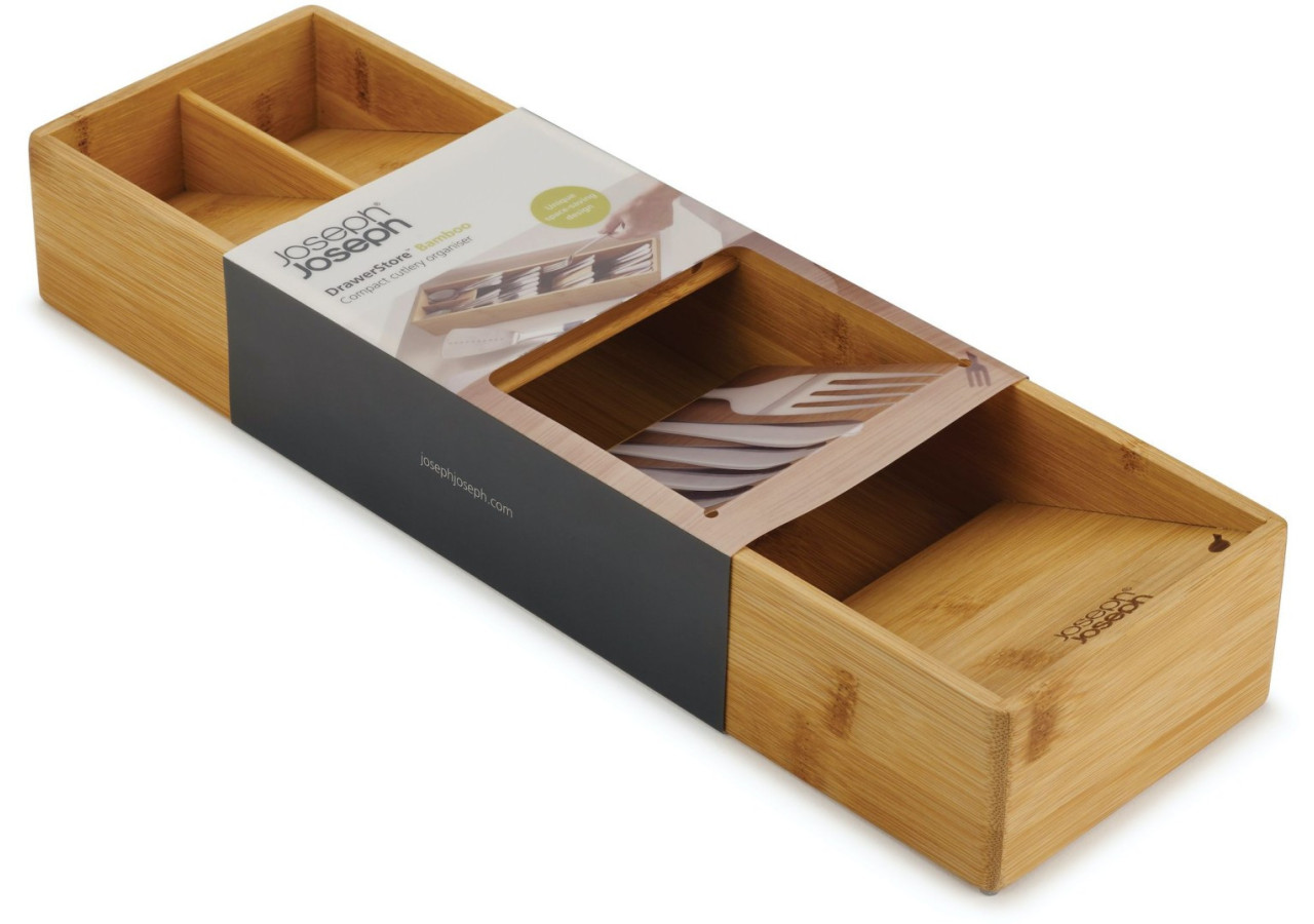 Organisateur de Couverts DrawerStore en Bambou - Gain de Place - JJ 002928 - Joseph Joseph