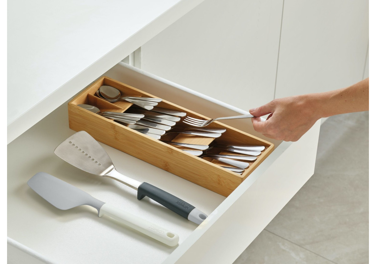 Organisateur de Couverts DrawerStore en Bambou - Gain de Place - JJ 002928 - Joseph Joseph