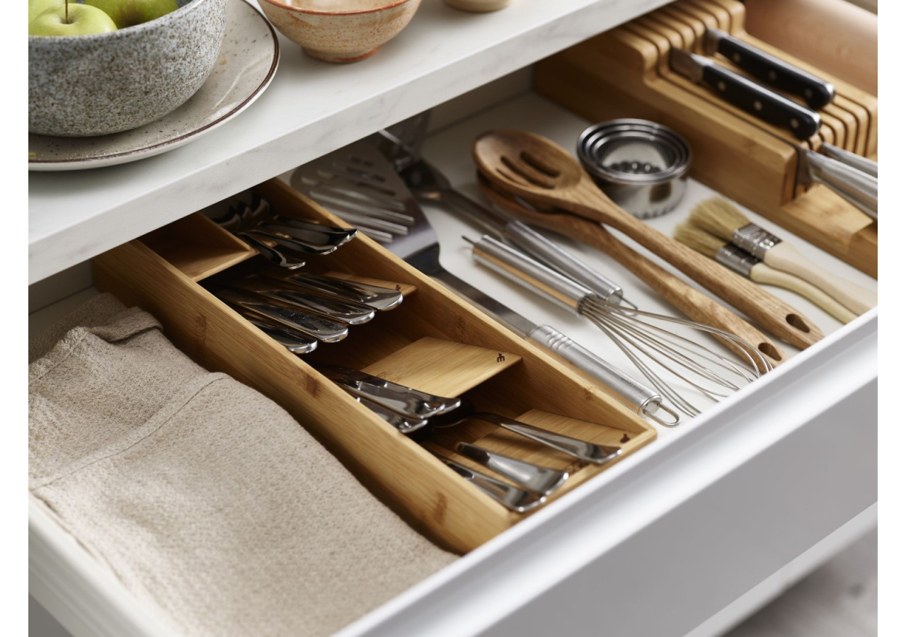 Organisateur de Couverts DrawerStore en Bambou - Gain de Place - JJ 002928 - Joseph Joseph