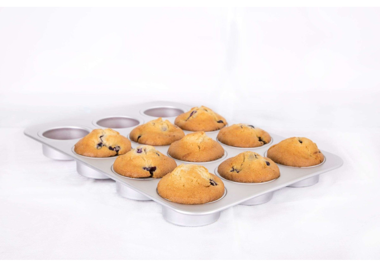 Moule à Muffins PushPan pour 12 - Antiadhésif - WH 534409 - Wham