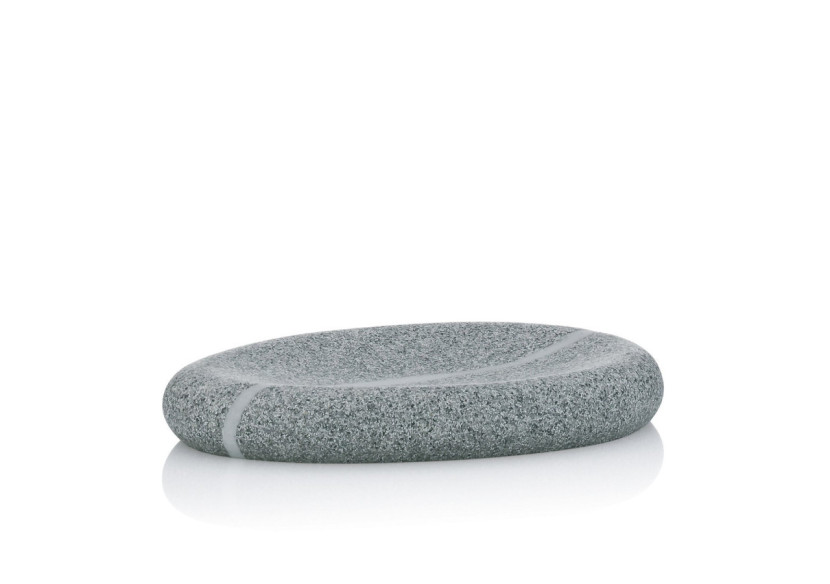 Porte-savon Talus - Accessoire moderne en look pierre - KE 202551 - Kela Badkamer Porte-savon Talus - Accessoire moderne en look pierre - KE 202551 - Kela Badkamer