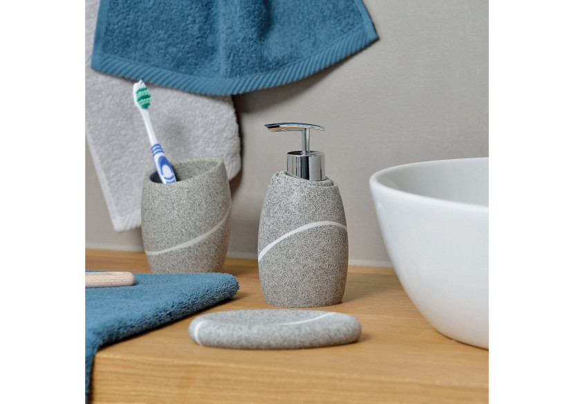 Porte-savon Talus - Accessoire moderne en look pierre - KE 202551 - Kela Badkamer Porte-savon Talus - Accessoire moderne en look pierre - KE 202551 - Kela Badkamer