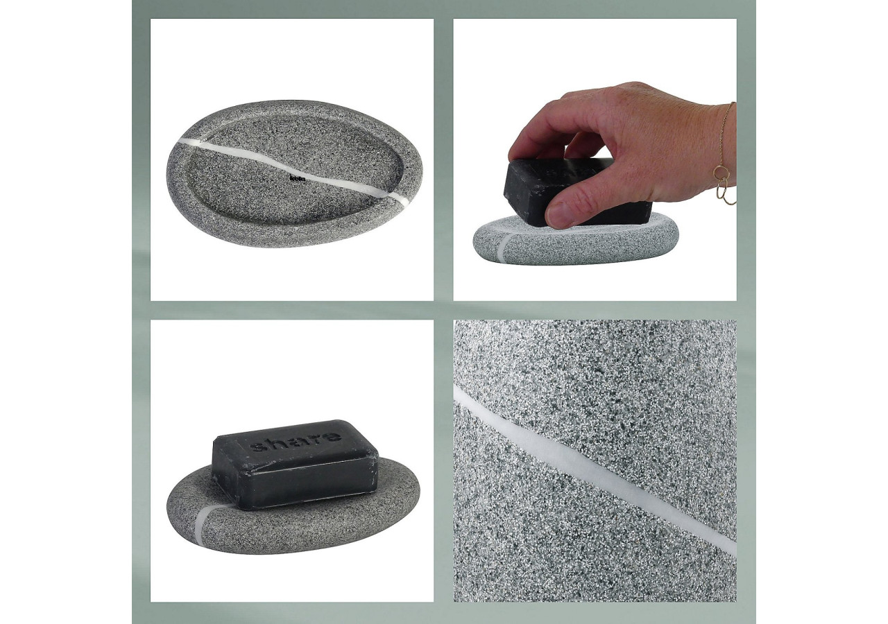 Porte-savon Talus - Accessoire moderne en look pierre - KE 202551 - Kela Badkamer