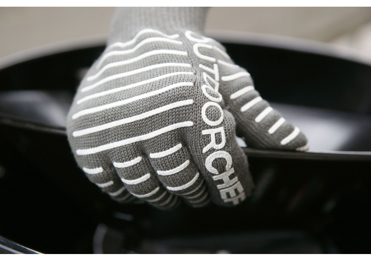 Gant de barbecue Outdoor Chef - Protection thermique et grip silicone - OC 015886 - Outdoor Chef