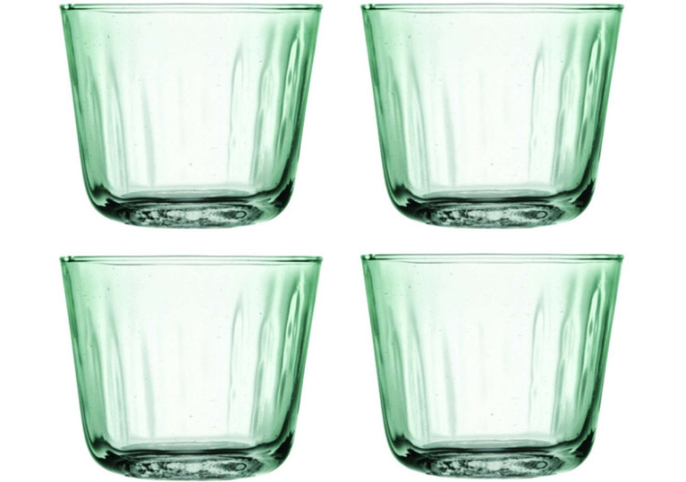 Verres en verre recyclé Mia - Set de 4, 250 ml - LS 477928 - L.S.A.