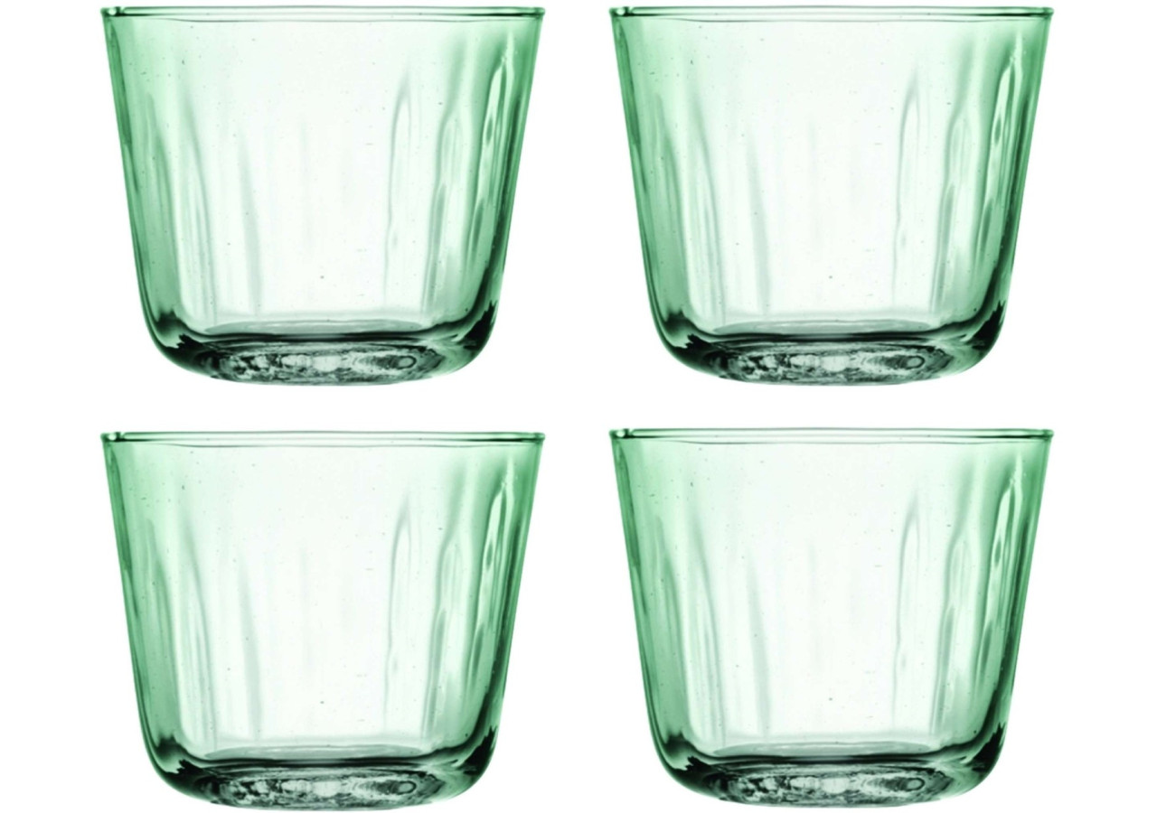 Verres en verre recyclé Mia - Set de 4, 250 ml - LS 477928 - L.S.A.