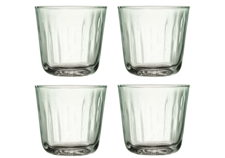 Verres en verre recyclé Mia - Set de 4, 250 ml - LS 477928 - L.S.A. 2