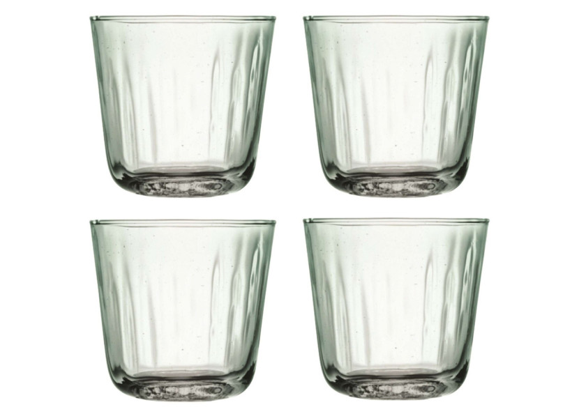Verres en verre recyclé Mia - Set de 4, 250 ml - LS 477928 - L.S.A. Verres en verre recyclé Mia - Set de 4, 250 ml - LS 477928 - L.S.A.