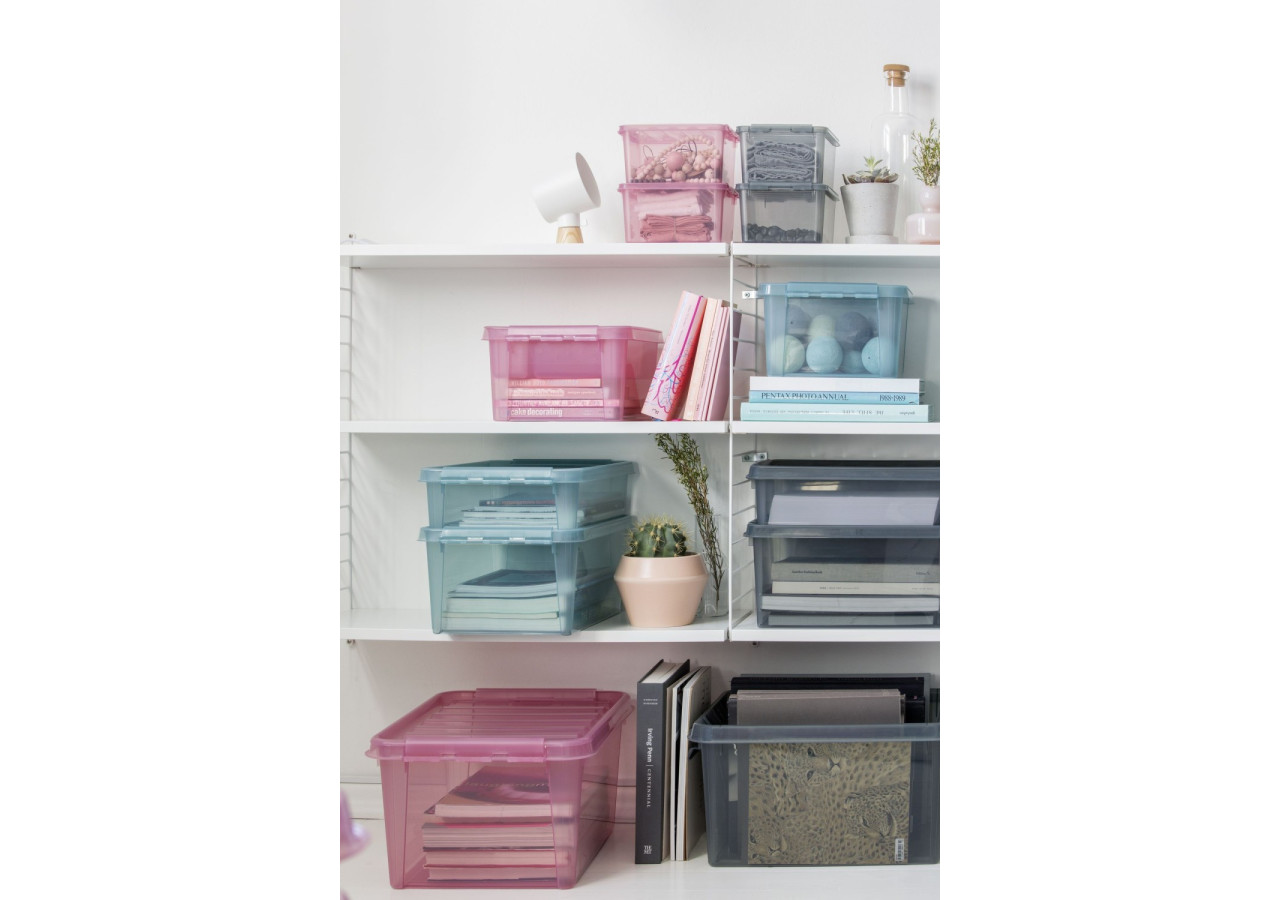 Boîte de Rangement SmartStore Colour 31 - 32 Litres Rose - OR 081024 - Orthex