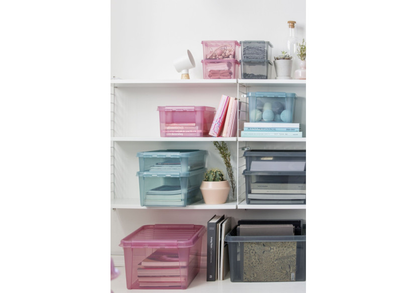 Boîte de Rangement SmartStore Colour 31 - 32 Litres Rose - OR 081024 - Orthex