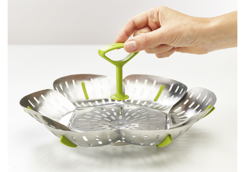 Panier Vapeur Pliable en Acier - 16 cm - JJ 002058 - Joseph Joseph Panier Vapeur Pliable en Acier - 16 cm - JJ 002058 - Joseph Joseph